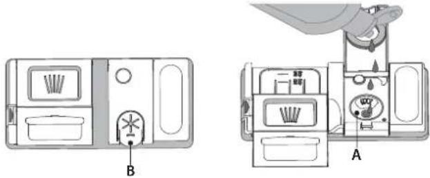 BLAUPUNKT 5VF4X00BSD - FILLING THE RINSE AID DISPENSER - 1