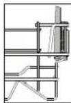 BLAUPUNKT 5VF4X00BSD - FOLDABLE FLAPS WITH ADJUSTABLE POSITION - 1
