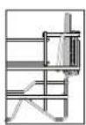 BLAUPUNKT 5VF4X00BKD - FOLDABLE FLAPS WITH ADJUSTABLE POSITION - 1
