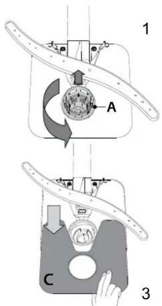 BLAUPUNKT 5VF4X00BKD - Opvaskemaskinen må ikke anvendes uden filtre eller med filtret siddende løst. - 1