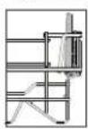 BLAUPUNKT 5VF4X00BKD - DE HOOGTE VAN HET BOVENSTE REK AFSTELLEN - 2