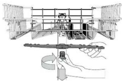BLAUPUNKT 5VF4X00BKD - PULIZIA DEI BRACCI ASPERSORI - 1