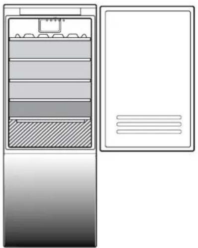 BLAUPUNKT 5CR394FD0 - 0°C COMPARTEMENT / KOELZONE - 1