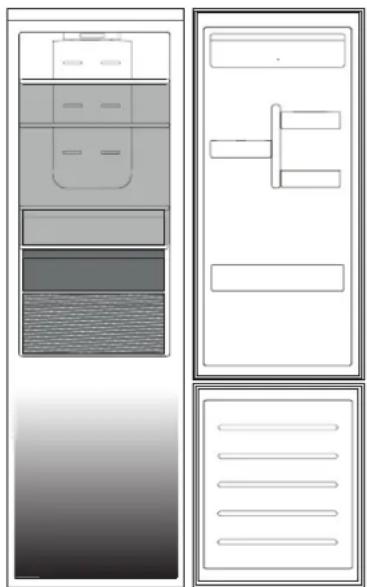BLAUPUNKT 5CR294FD0 - OPBEVARING AF FRISKE F∅DEVARER OG DRIKKEVARER - 1