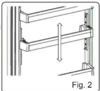 BLAUPUNKT 5CR288SD0 - Adjustable Door Shelf (In some models) - 2