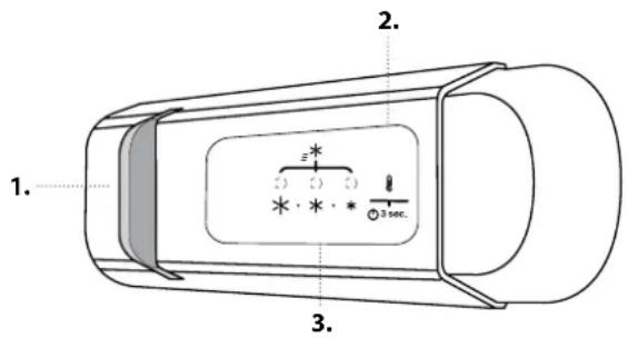 BLAUPUNKT 5CR284FD0 - BEDIENINGSPANEEEL - 1