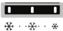 BLAUPUNKT 5CR284FD0 - LED illuminati Temperatura impostata - 2