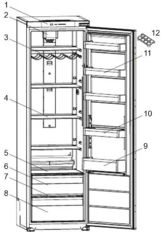 BLAUPUNKT 5CL288FD0 - GERÄTEBESCHREIBUNG - 1