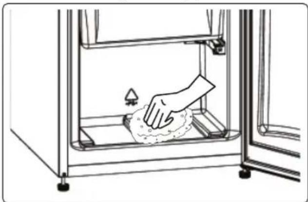 BLAUPUNKT 5CG238FD0 - Freezer defrosting process - 1