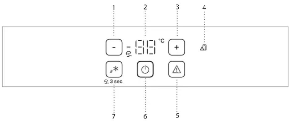 BLAUPUNKT 5CG244FD0 - PANNEAU DE COMMANDES - 1
