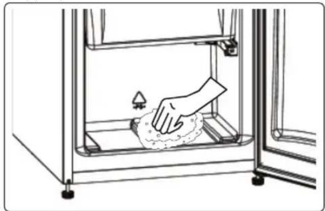 BLAUPUNKT 5CB288SD0 - Processo di sbrinamento del freezer - 1
