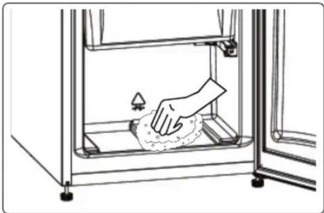 BLAUPUNKT 5CB288SD0 - Freezer defrosting process - 1