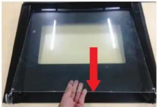 BLAUPUNKT 5B30P0250 - Installation instruction of the door frame up cover and rotation bracket assembly - 11