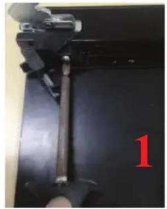 BLAUPUNKT 5B30P0250 - Installation instruction of the door frame up cover and rotation bracket assembly - 13