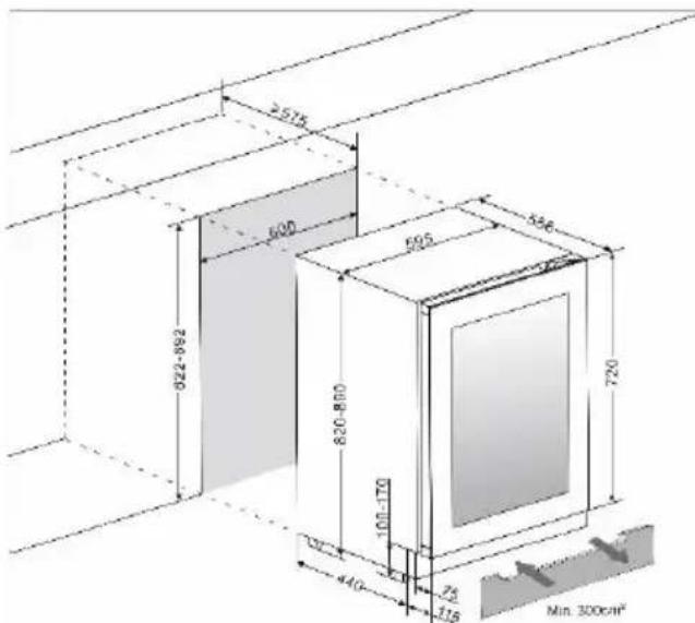 BLAUPUNKT 5WK830FF0 - BUILT-UNDER INSTRUCTIONS - 1