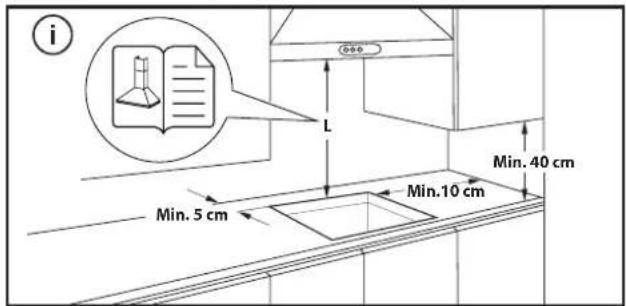 BLAUPUNKT 5RE64450 - DIMENSIONER OCH DISTANSER SOM SKA IAKTAS - 1
