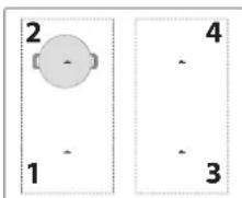 2 - - 1 4 - - 3