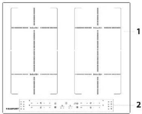 BLAUPUNKT 5IL64450 - PANEL DE CONTROL - 1