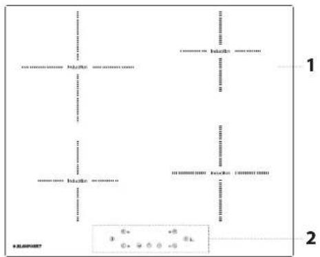 BLAUPUNKT 5IE64450 - PANEL DE CONTROL - 1