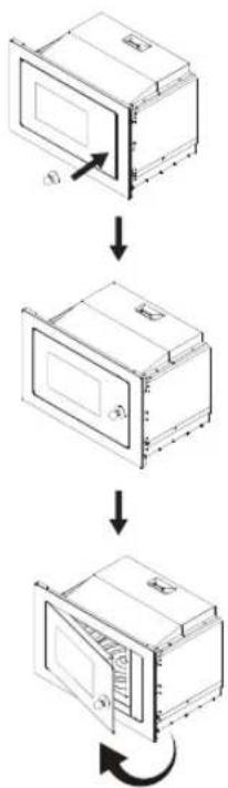 BLAUPUNKT 5M38G1640 - Ouvrir la porte du four - 1