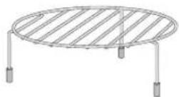 BLAUPUNKT 5M38G1640 - Names of Oven Parts and Accessories - 2