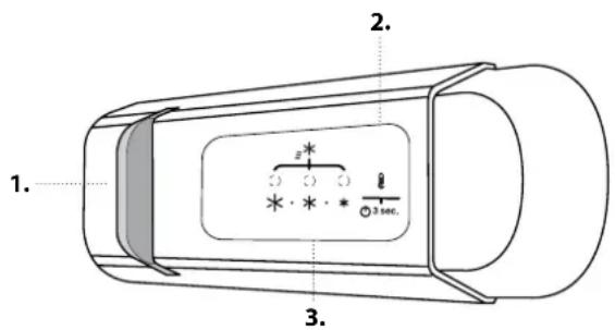 BLAUPUNKT 5CP224FD0 - PANEL DE CONTROL - 1