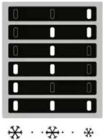 BLAUPUNKT 5CP224FD0 - LED illuminati Temperatura impostata - 1