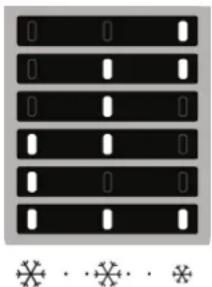 BLAUPUNKT 5CN224FD0 - LED illuminati Temperatura impostata - 1