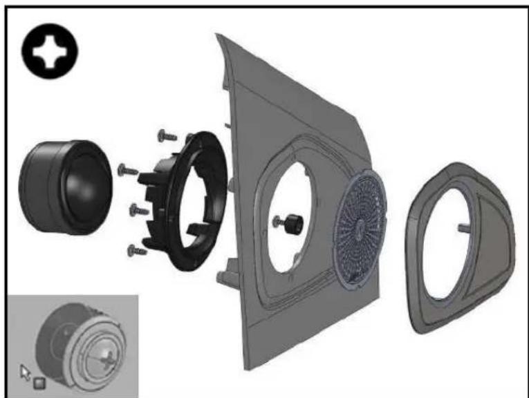 ALPINE SPC-106TRA7 - Transit Custom 2014 - 2019 - 26