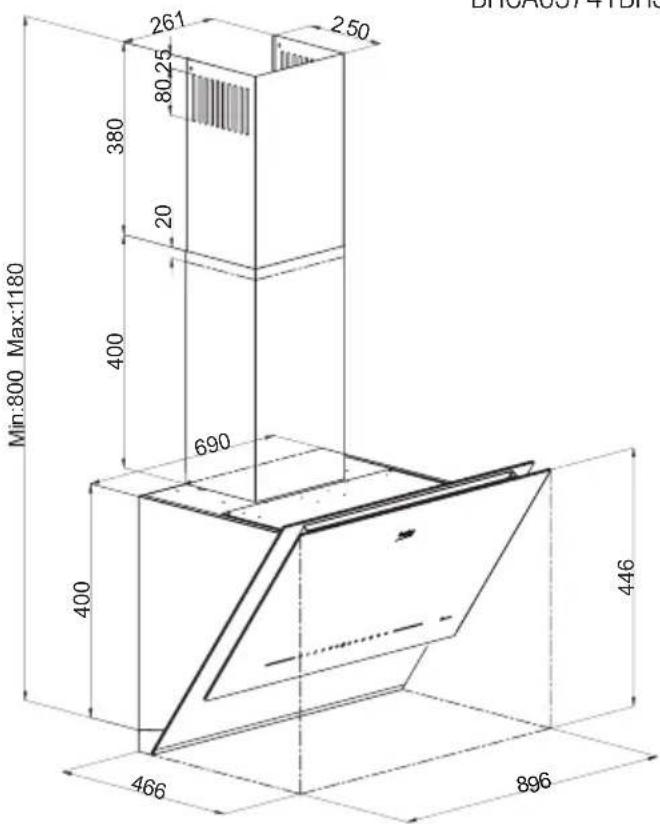 BEKO BHCA63741BHSI - Aspect general - 3