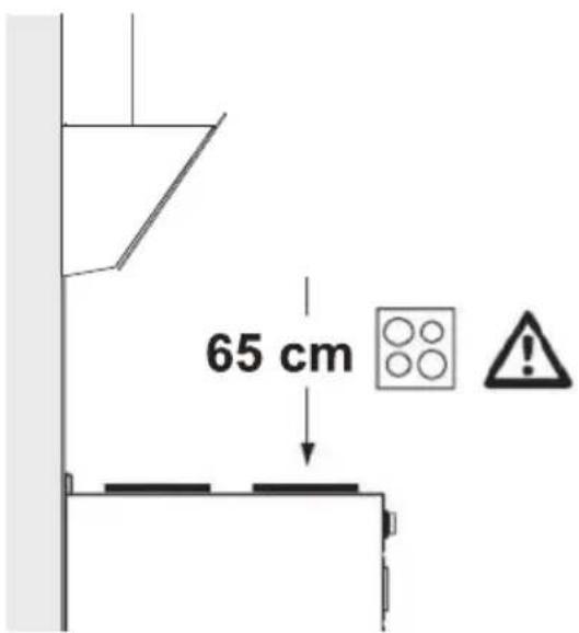 BEKO BHCA63741BHSI - Position of the appliance - 1