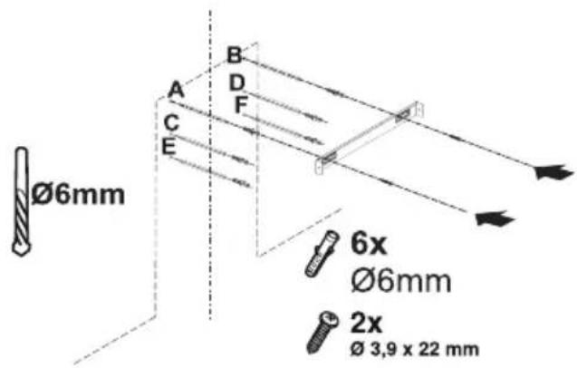 BEKO BHCA63741BHSI - Instalarea deflectorului de aer - 1
