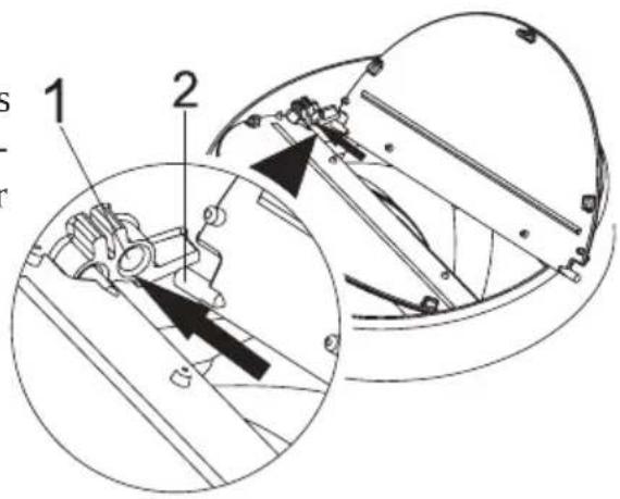BEKO BHCA63741BHSI - Installation of air baffle - 2