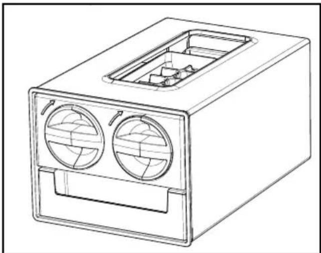 BEKO B5RDNE594ZXB - Utilizarea recipientului pentru cuburi de gheata - 1