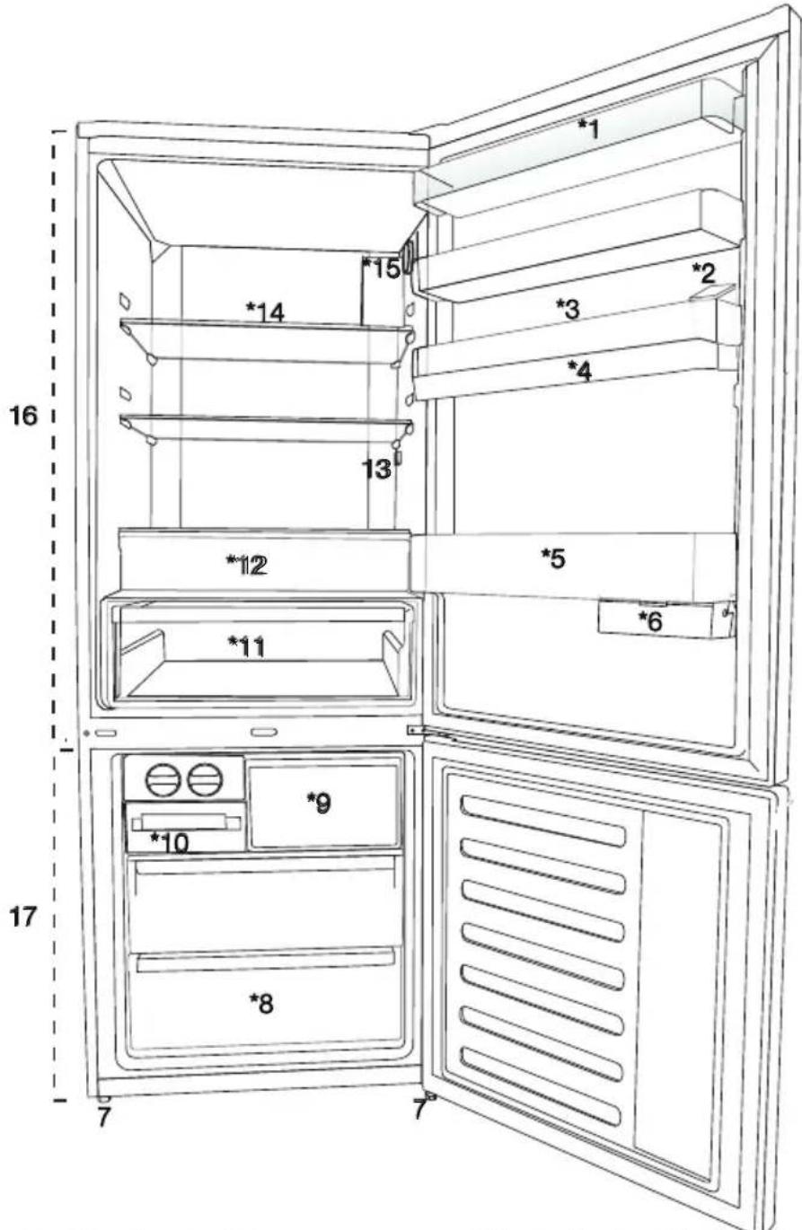 BEKO RCNE520K20DZX - Frigider - 1