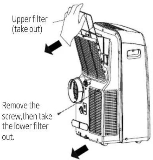 BEKO BA313C - Clean the air filter - 1