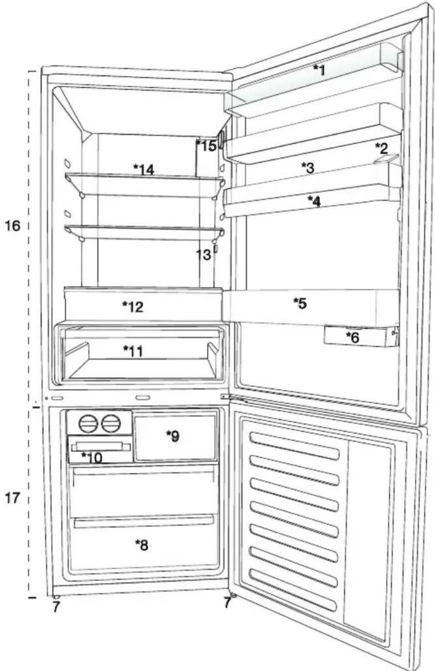 BEKO RCNE520E20DZM - Votre réfrigérateur - 1