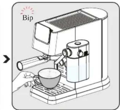 BEKO CaffeExperto CEP 5464 DX - Cappuccino ve Latte hazırlanması - 7