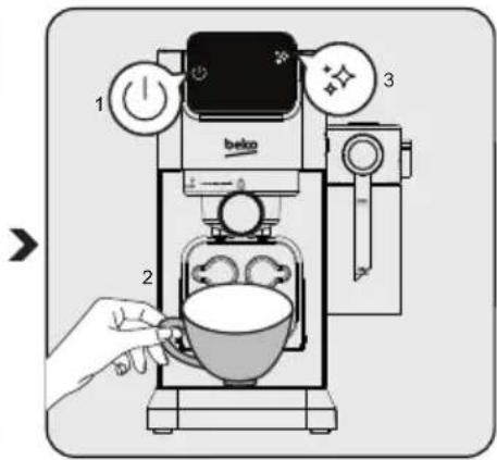 BEKO CaffeExperto CEP 5464 DX - První použití - 4