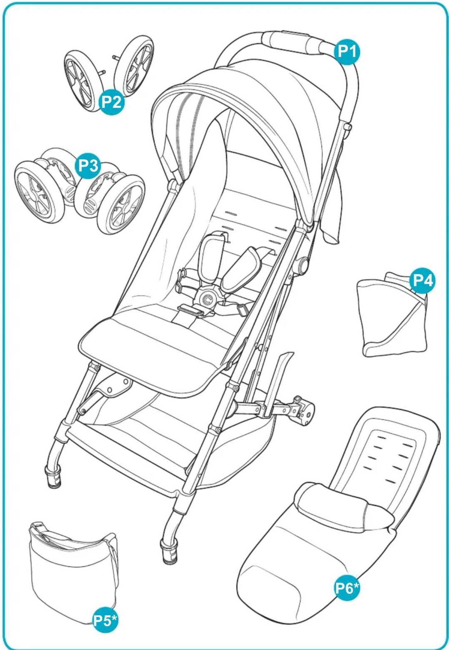 COSATTO Woosh 2 - Buggy 33- Sluiten: - 1