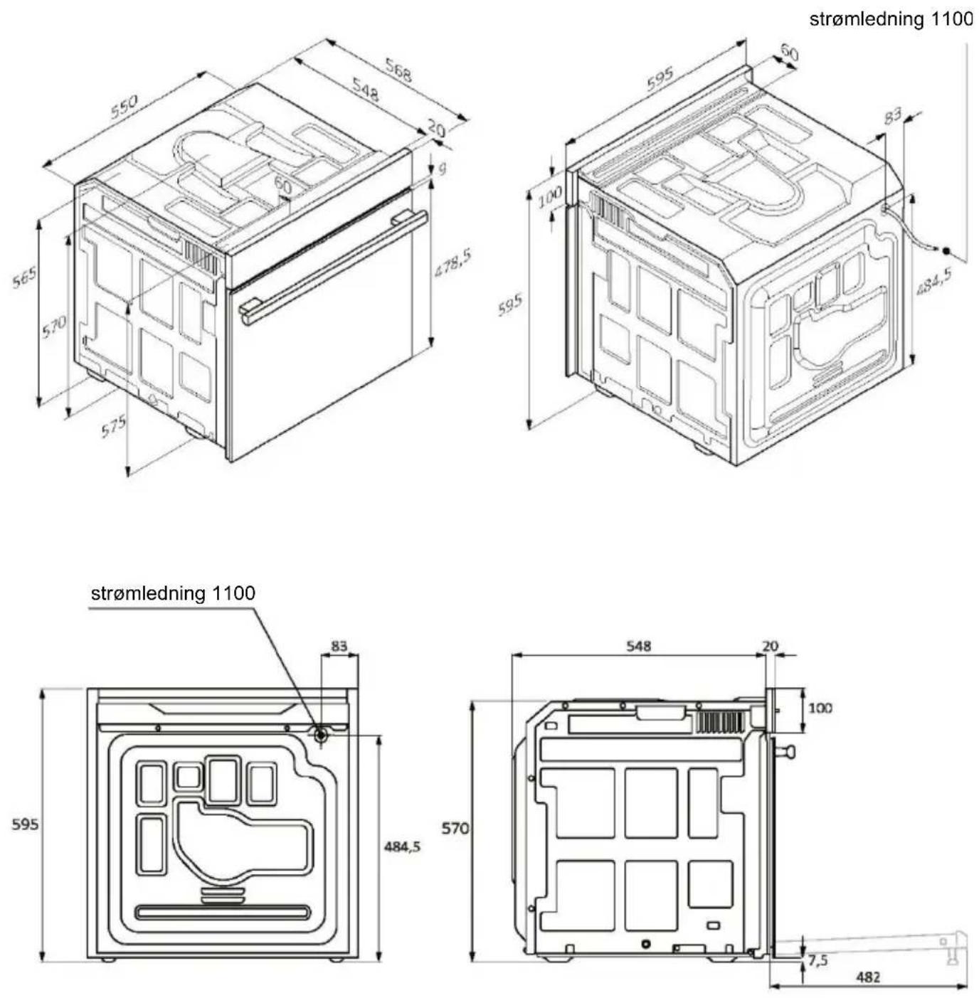 CANDY CA6 NP3T2HTB - SPARE OG RESPEKTERE MILJ∅ET - 1