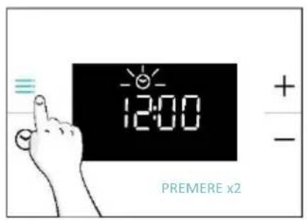 CANDY CA6 NP3T2HTB - IMPOSTAZIONE DELL'OROLOGIO - 1