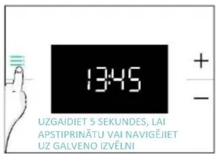 CANDY CA6 NP3T2HTB - PULKSTENA IESTATIŠANA - 3