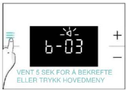 CANDY CA6 NP3T2HTB - KLOKKEINNSTILLING - 3