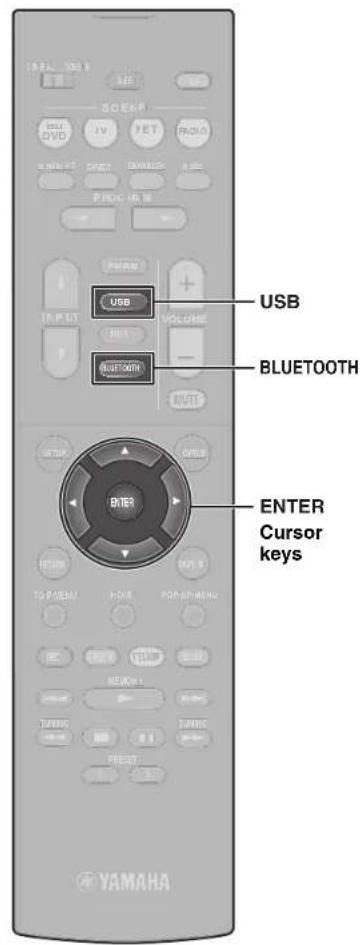 YAMAHA HTR-5072 - Registering a scene - 1