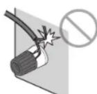 YAMAHA HTR-5072 - Precautions for connecting speaker cables - 3