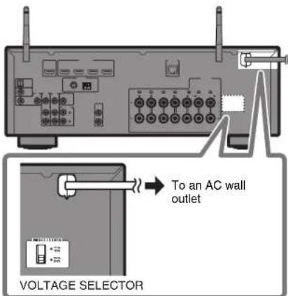 YAMAHA HTR-5072 - Warning - 1