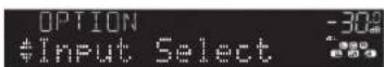 YAMAHA HTR-5072 - Appuyez sur OPTION. - 1
