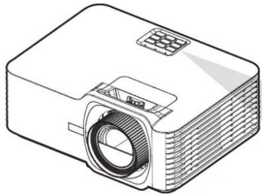 VIEWSONIC V57-4K - Mise en marche du projecteur - 1