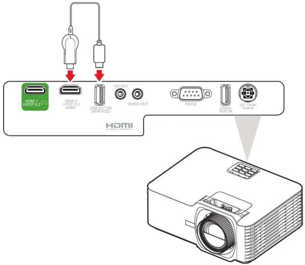 VIEWSONIC V57-4K - Connexion USB type A - 1